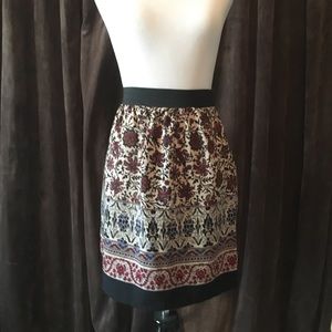 Patterned skirt